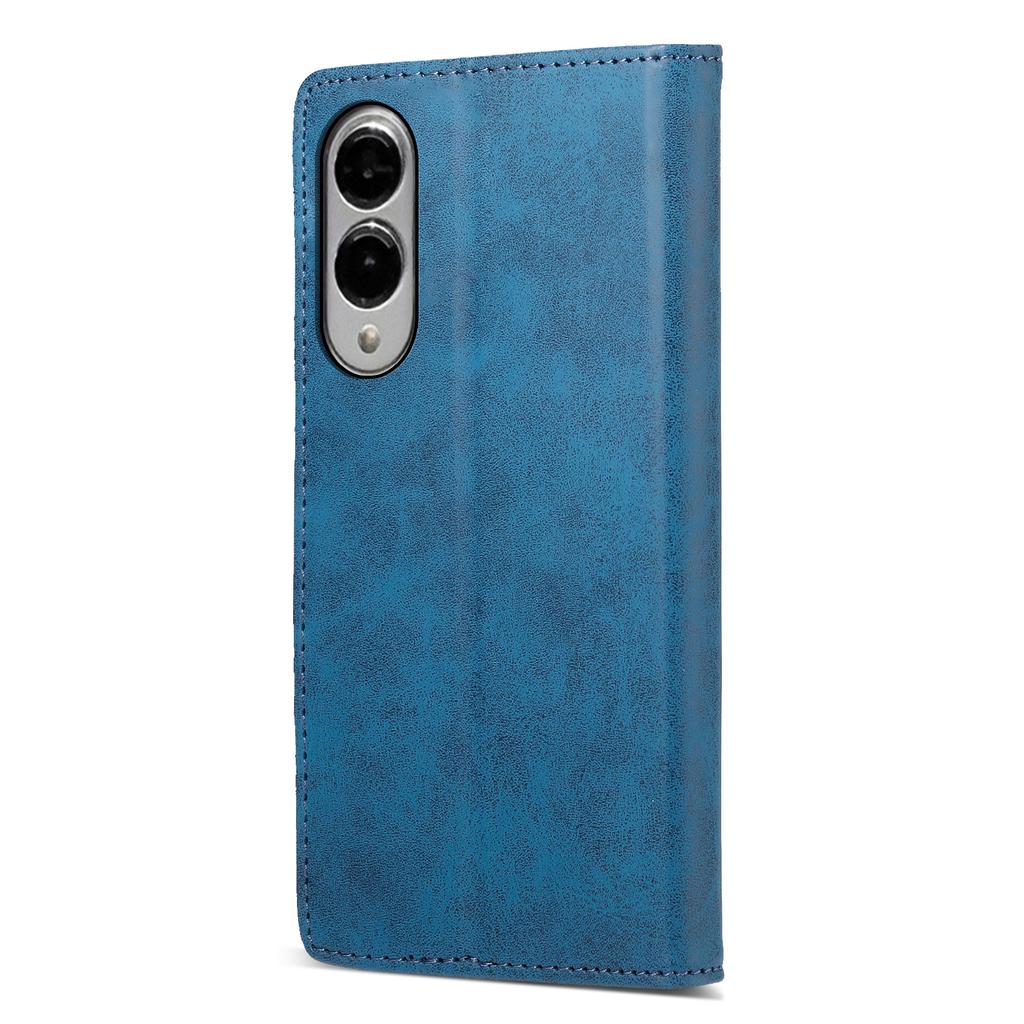 Etui portfelowe dla Samsunga Galaxy S25 Edge z blokadą RFID, pokrowiec na telefon ze skóry PU