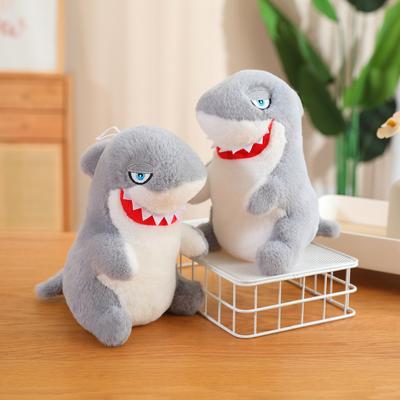 Niedliches und lustiges Hai-Plüschtier, weiches Stofftier, Lesekissen für Geburtstagsgeschenke, Kissenpuppe, Geschenk