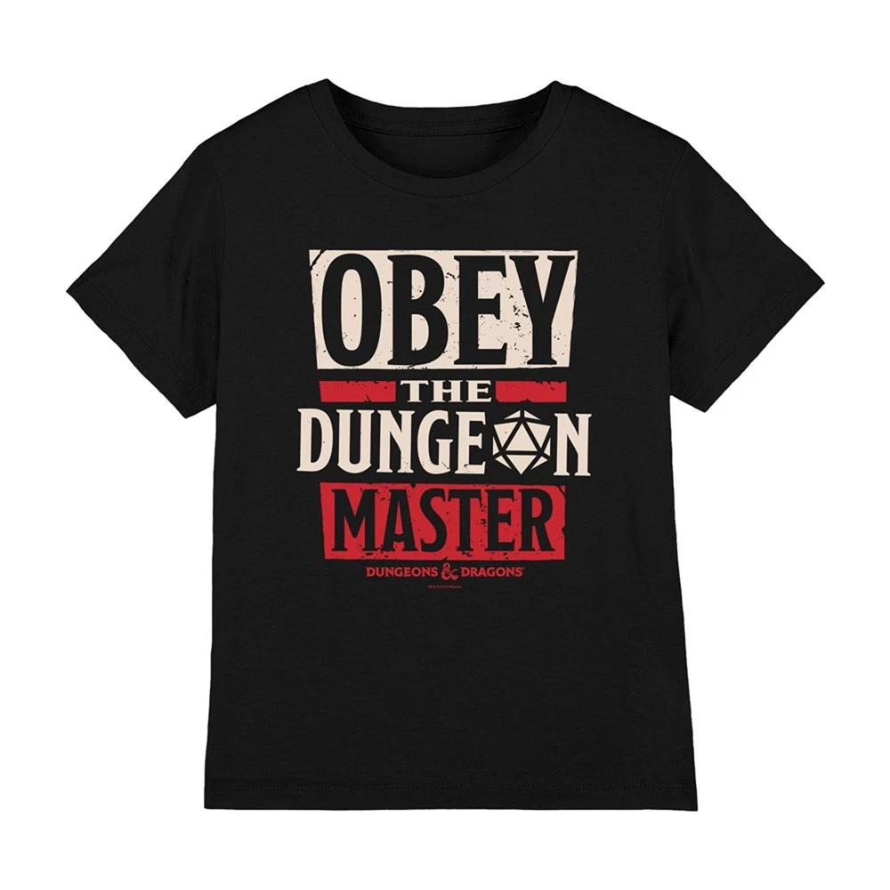 Dungeons And Dragons Dungeon Master Kids T-shirt 7-13 Years, Black 160