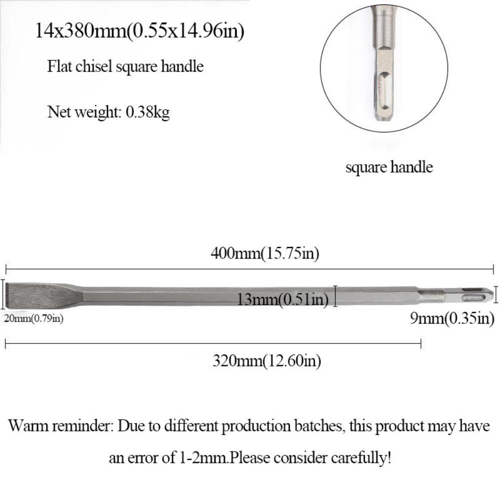 Sharp and Flat Gouge Concrete Construction Drill Bit Pickaxe Picks  Construction Site