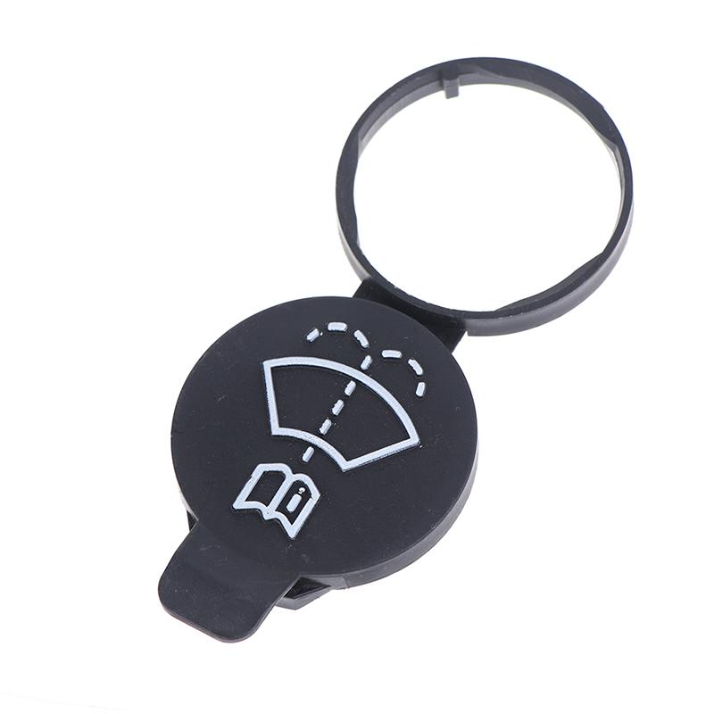 2Pcs Car Washer Water Tank Bottle Cap Windshield Wiper Fluid Reservoir Cover