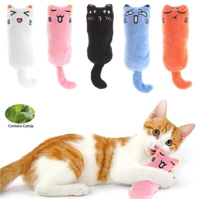 Haustierspielzeug, Raschelgeräusch, Katzenminzenspielzeug, Katzenbedarf, süßes Haustier-Katzenspielzeug, Kätzchen, Zähneknirschen, Katzenplüsch, Daumenkissen, Haustierprodukte