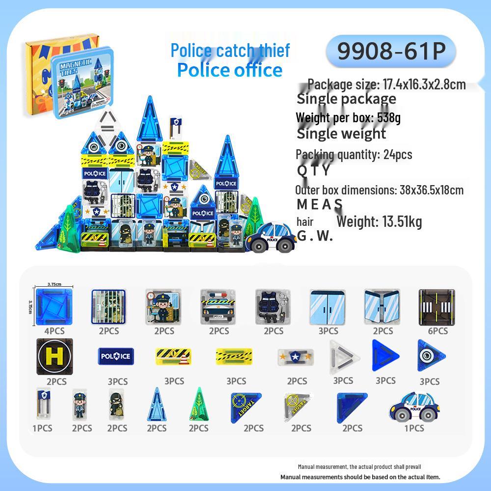 Portable Magnetic Camouflage Educational Toy Set for Children