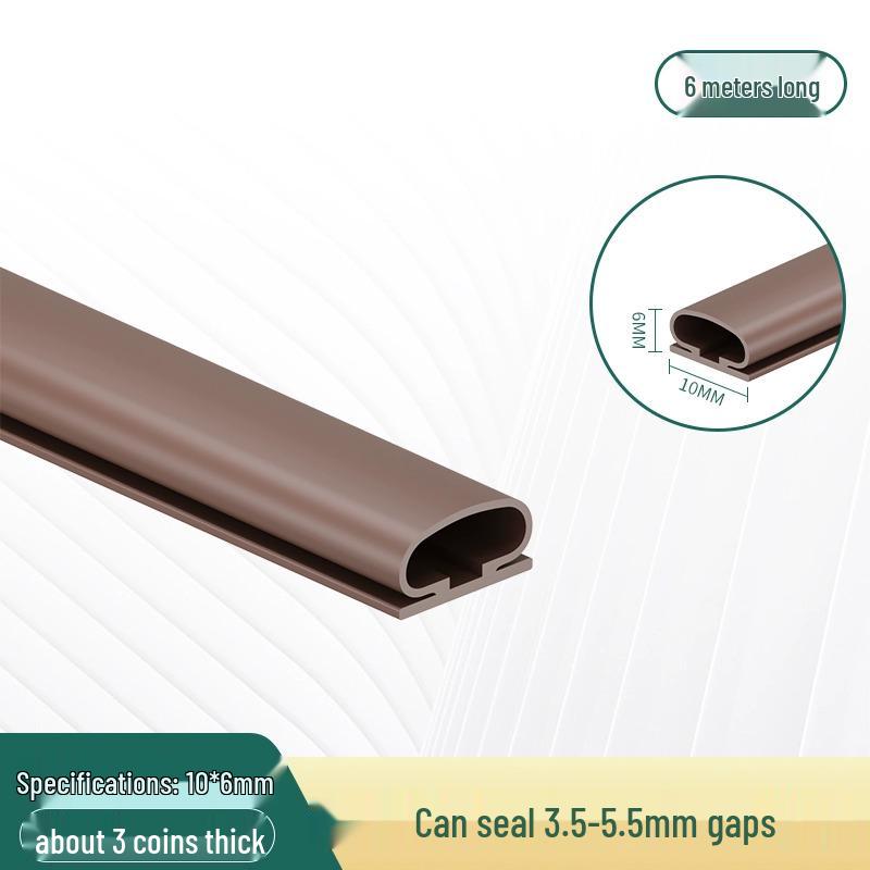 Těsnící lišta okna typu O z voděodolného a zvukotěsného UPVC pro dovnitř otevíraná okna