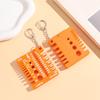 Portable Screw Drilling Bit Gauge Wire Screw Measuring Tool Practical Measurement Device for Nut Bolt Thread Enduring