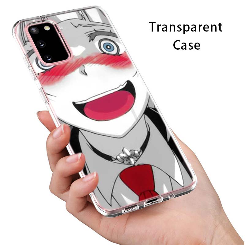 Sugoi Senpai Anime Waifu For Samsung Galaxy S22 Pro S21 S20 FE Ultra S10 S10E Lite S9 S8 Plus S7 S6 Edge Soft Phone Case