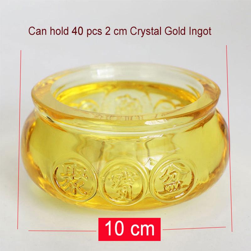 Cornucopia Citrine Cornucopia Gold Ingot Home Decorative Ornament Handicrafts Wealth Basin Office Citrine Creative Treasure Bowl