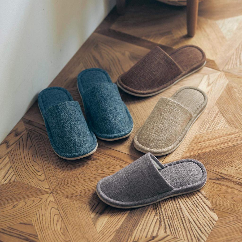 Belle Maison Indoor Washable Set of for Men and Perfect for Washable Slippers, 4, Basic, Women, Guests,