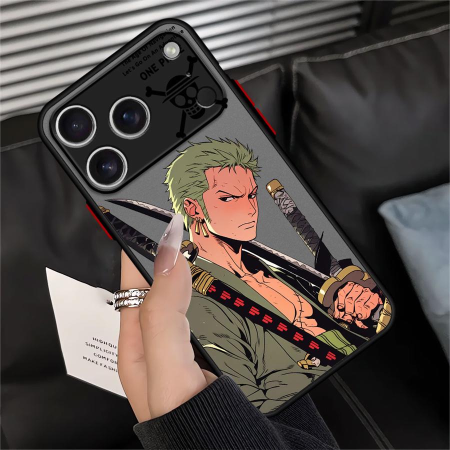 Case for iPhone 17 Pro Max 14 11 12 13 Mini XS XR 15 Air 16 Plus 7 8 SE Funda Back Phone Cover One Piece Zoro Cool