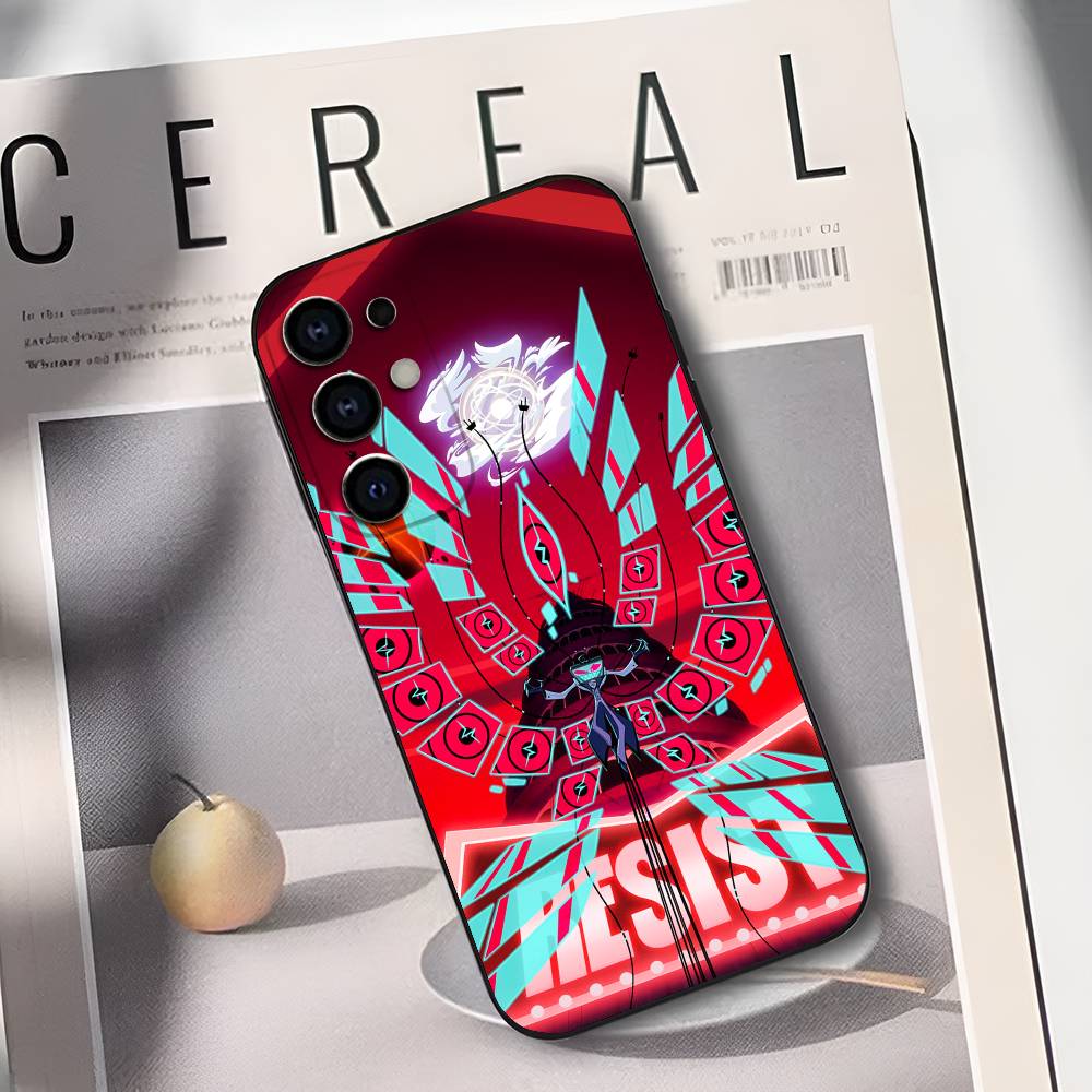 Vox H-Hazbin H-Hotel Phone Case Silicone Soft For Samsung S25,S24,S21,S22,S23,S30,Ultra,S20,Plus,Fe,Lite