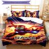 3pcs Iron Man2 Cover Set - Personalized Name, HD Printed Bedding with 1 Cover and 2 Pillowcases - Perfect for Home Decor, Easy Care
