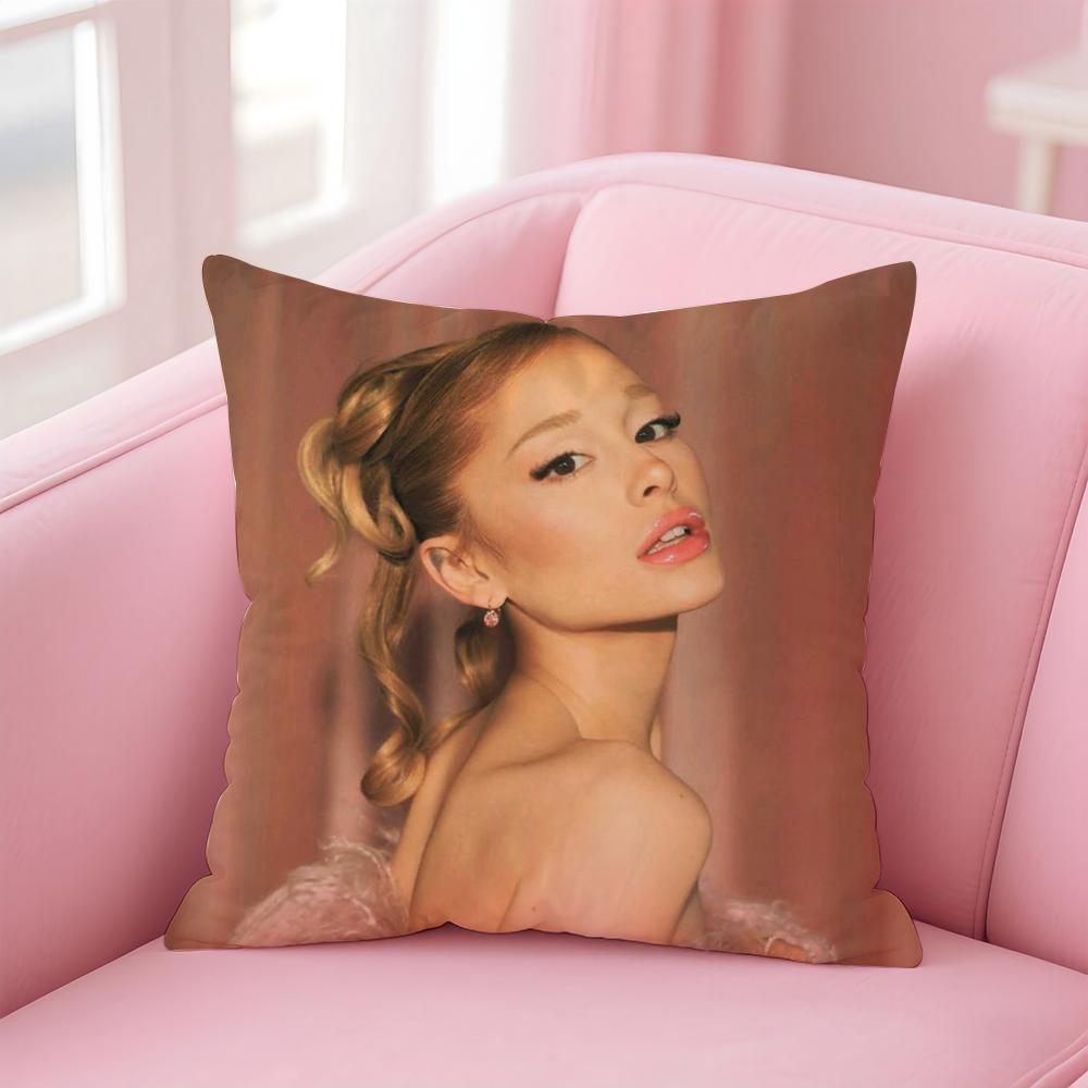 

Ariana G-Grande singer pretty arter Cushion Cover Comfortable Reversible Pillow Cover Ideal for Car Sofa Bedroom & Beyond 30cmx30cm