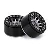 1.0 Wheel Rims RC Metal Beadlock Wheels Rims for All 1/24 Scale Axial SCX24 Deadbolt RC Crawler Car Upgrades Accories