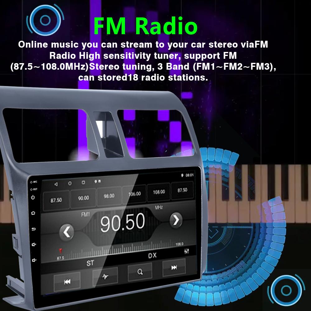 Reakosound 2din Android Car Stereo Radio Multimidia Video Player Navigation GPS For Suzuki Swift 2003-2010 DSP 2 Din Dvd CarPlay