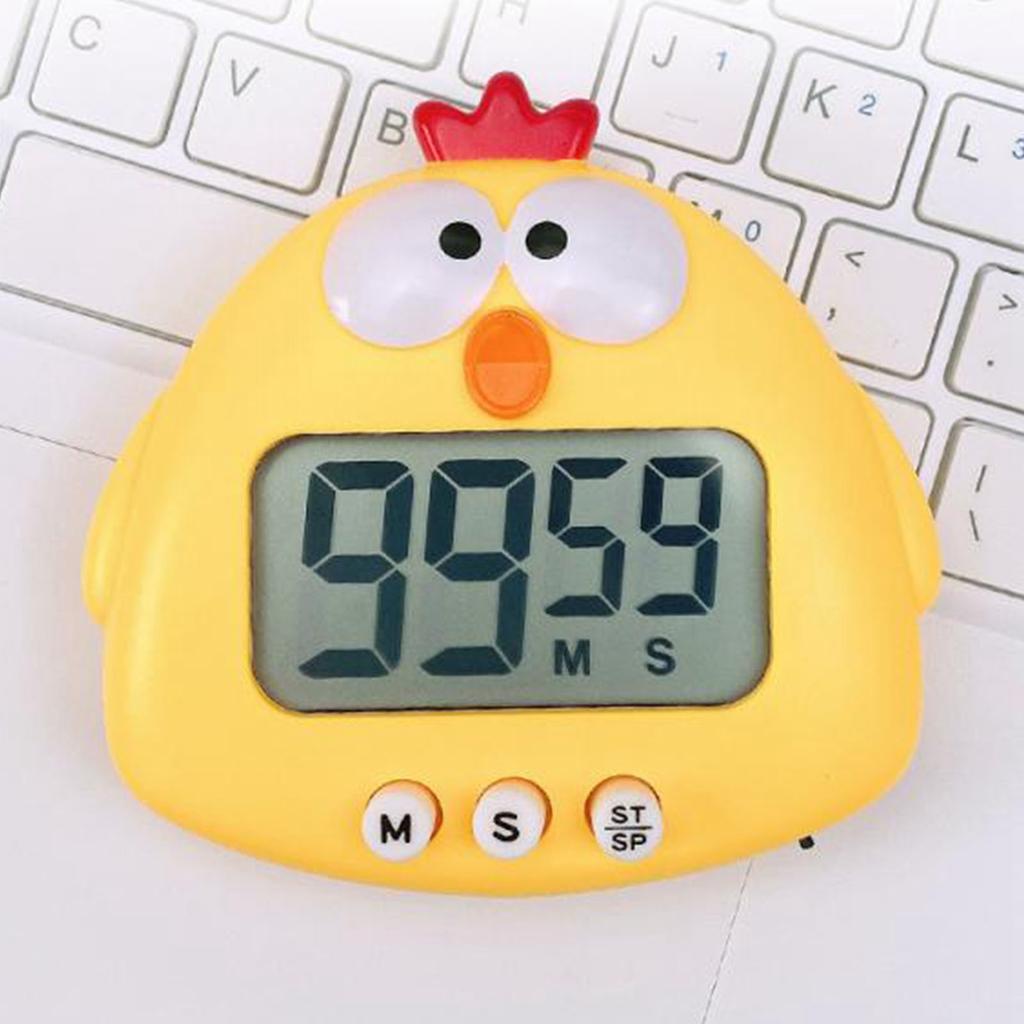 Réveil Timer   Horloge Numérique Minuteur de Cuisine Minuteurs de Cuisson pour Ménage Étudiants