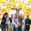 Pastel Yellow Pink Balloons Garland Kit Yellow White Balloon Arch Wedding Anniversary Home Birthday Party Baby Shower Decoration