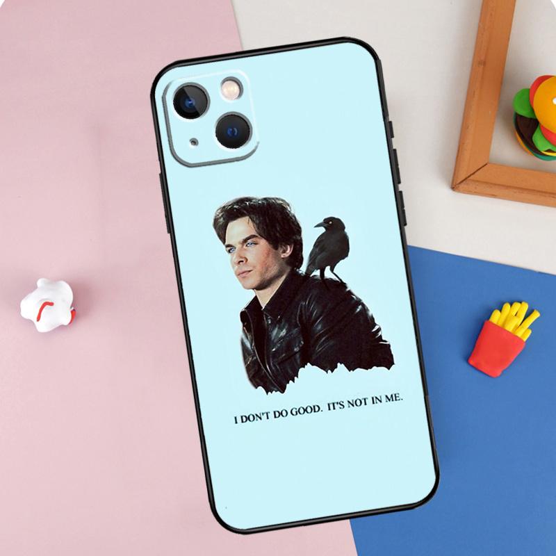 

Чехол для телефона из сериала Дневники вампира Для iPhone 16 Pro Max 11 12 13 Mini 14 15 Pro Max XR 16e 15 16 Plus Защитная крышка iPhone 11Pro MAX