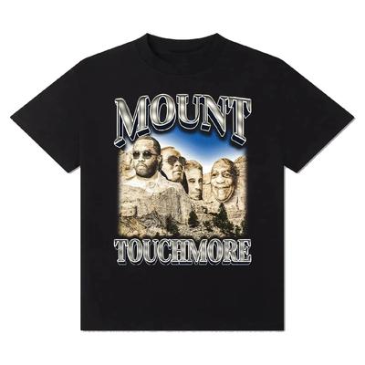 Mount Touchmore Koszulka Męska i Damska Krótki Rękaw Bawełniana Wysokiej Jakości Koszulki Streetwear Wysokiej Jakości Y2K Top Letnia Koszulka