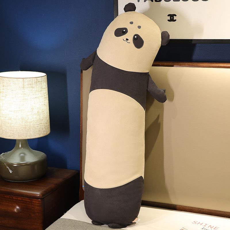 

Девочки спят с большими тряпичными куклами на кровати, которые можно снять и постирать. Длинные ножки и плюшевые подушки для сна на боку. 110cm