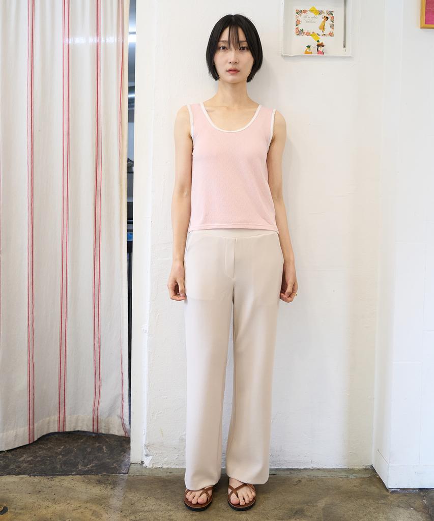 Julliapepe Cheese Fit Summer Slacks (2 Colors)