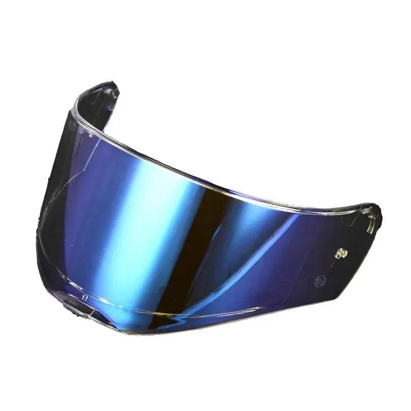 Per visiera casco integrale LS2 FF390 Breaker Lente casco extra con pellicola antiappannamento Fori Solo per caschi da moto LS2 FF390