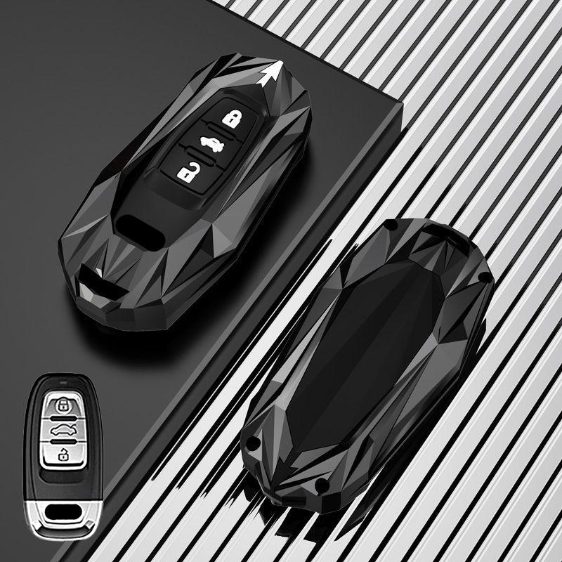 

Zinc Alloy Car Key Case Cover Shell for A1 A3 8P A4 A5 A6 C7 A7 S3 S7 S8 R8 Q2 Q3 Q5 Q7 Q8 SQ5 TT RS3 RS6 Accessories