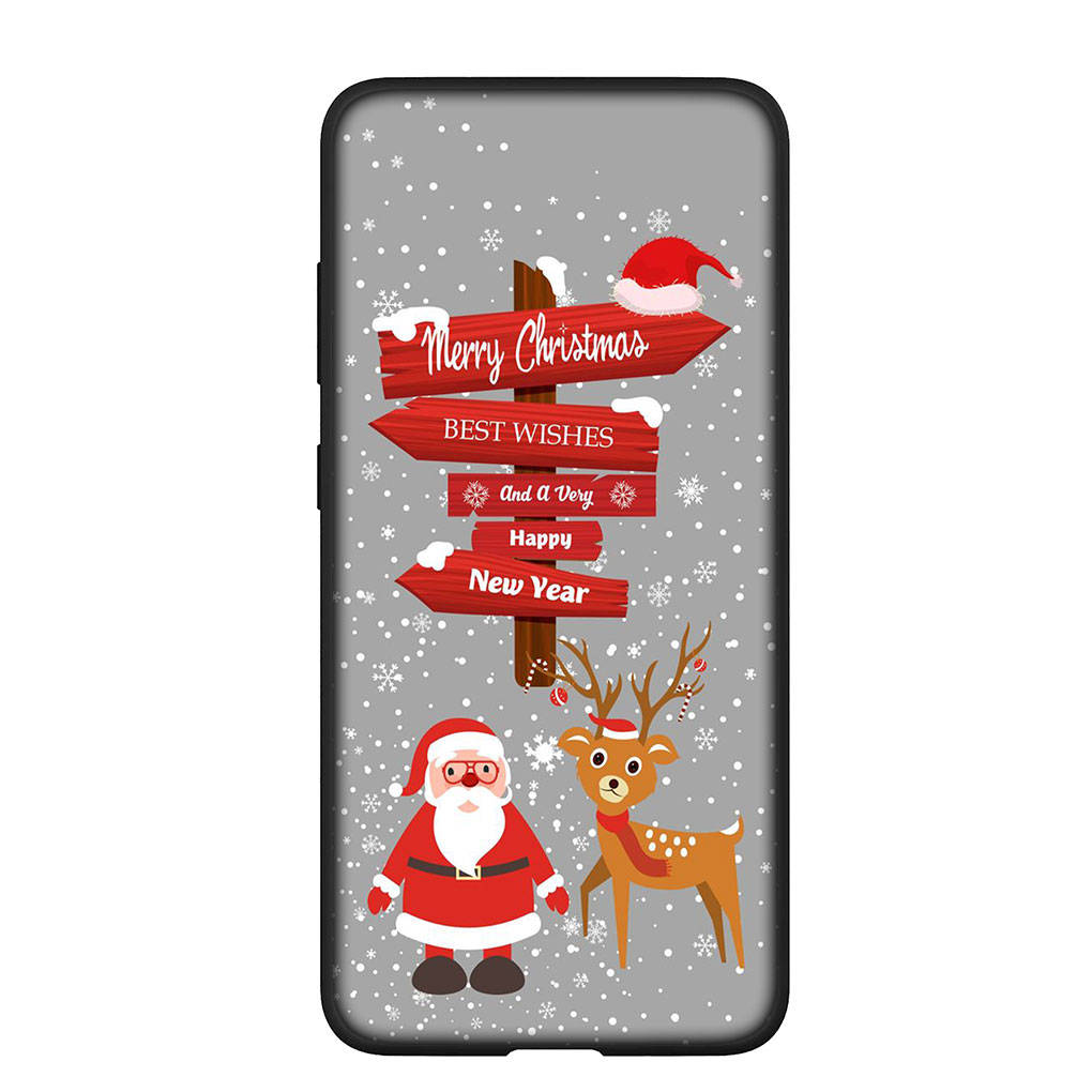 Phone Case for Samsung Galaxy S25 S24 S23 iPhone 16 15 Xiaomi Redmi Note 14 13 12 16E X 11 Pro Max OPPO Moto A3 Huawei Gift Snow Merry Christmas Cover