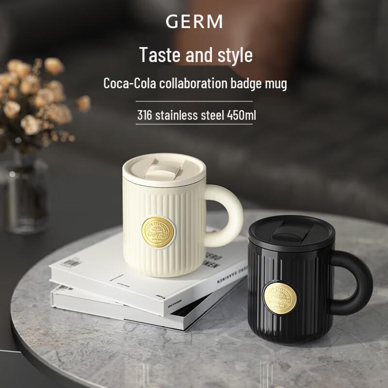 Germ Coca-Cola Badge Insulated Coffee Mug
