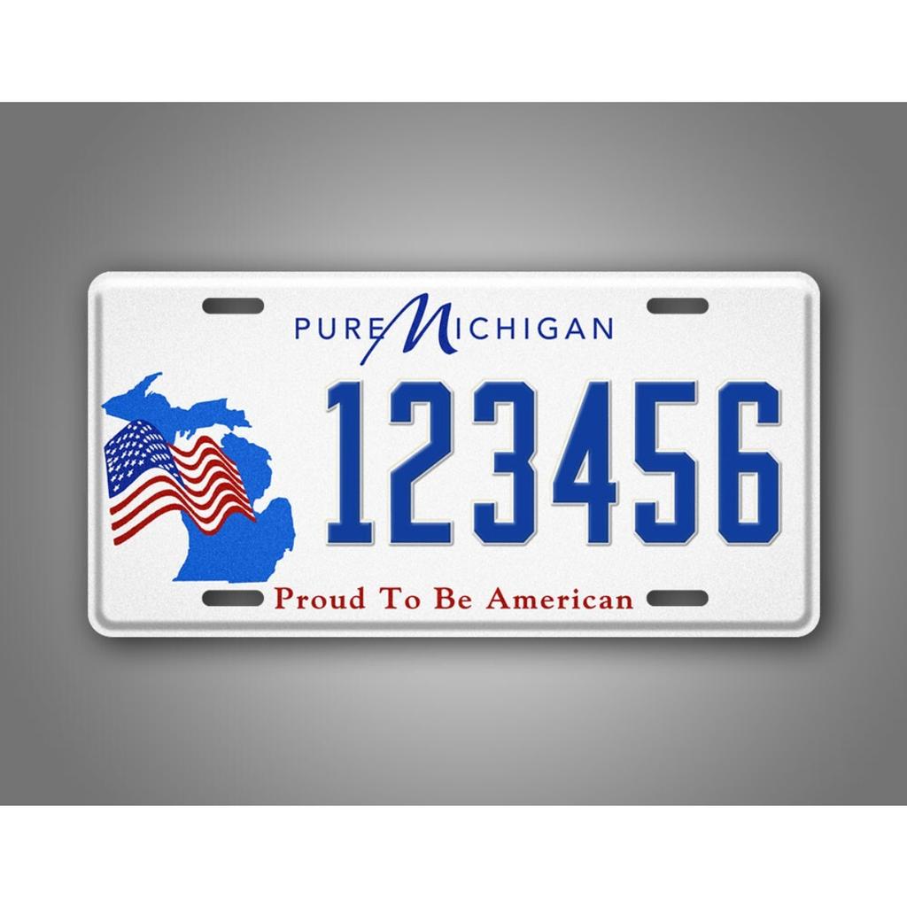 Personalized 6x12 Metal License Plate Custom Text Car Tag