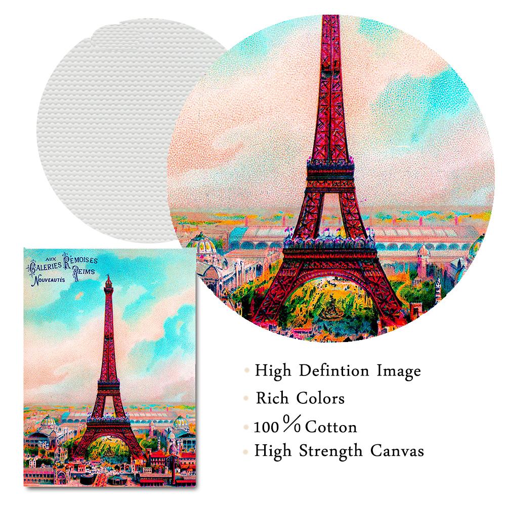 Landscape Poster Printing In Italy, France, Florence, Florida, Paris, Peru, Greece, Vintage Tourist City Advertising Art