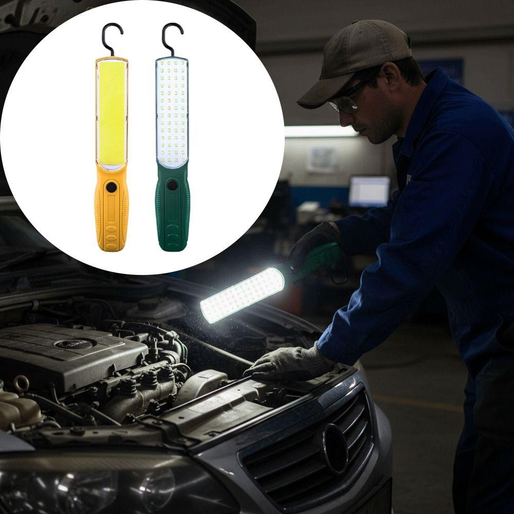 Strong LED LED COB Torch With Magnet Rechargeable Lamp Portable Lantern Auto Repairing