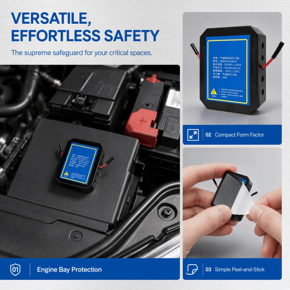 Automatic Fire Suppression Device 30g Extinguishing Sticker Device  Kitchen Appliances