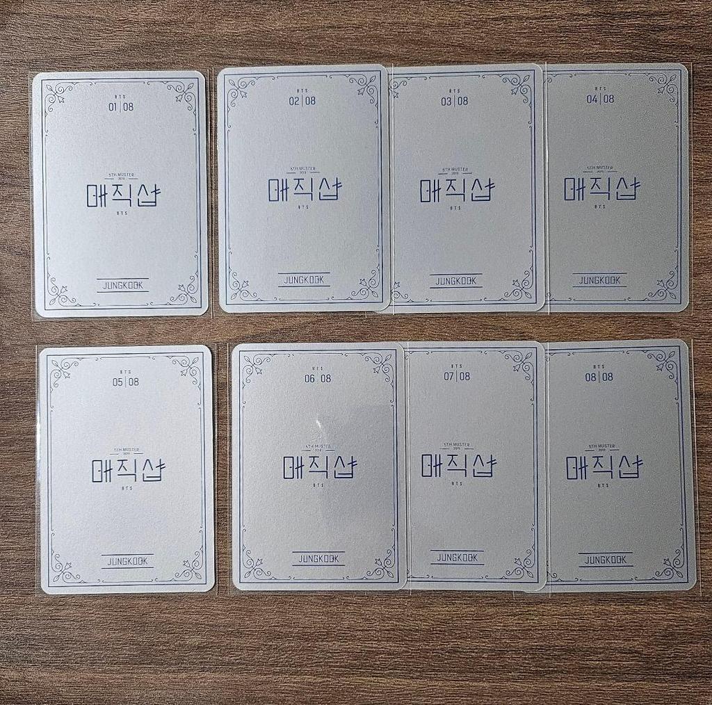 [USED] BTS Jungkook Magic Shop Korean Mini Photo Compilation