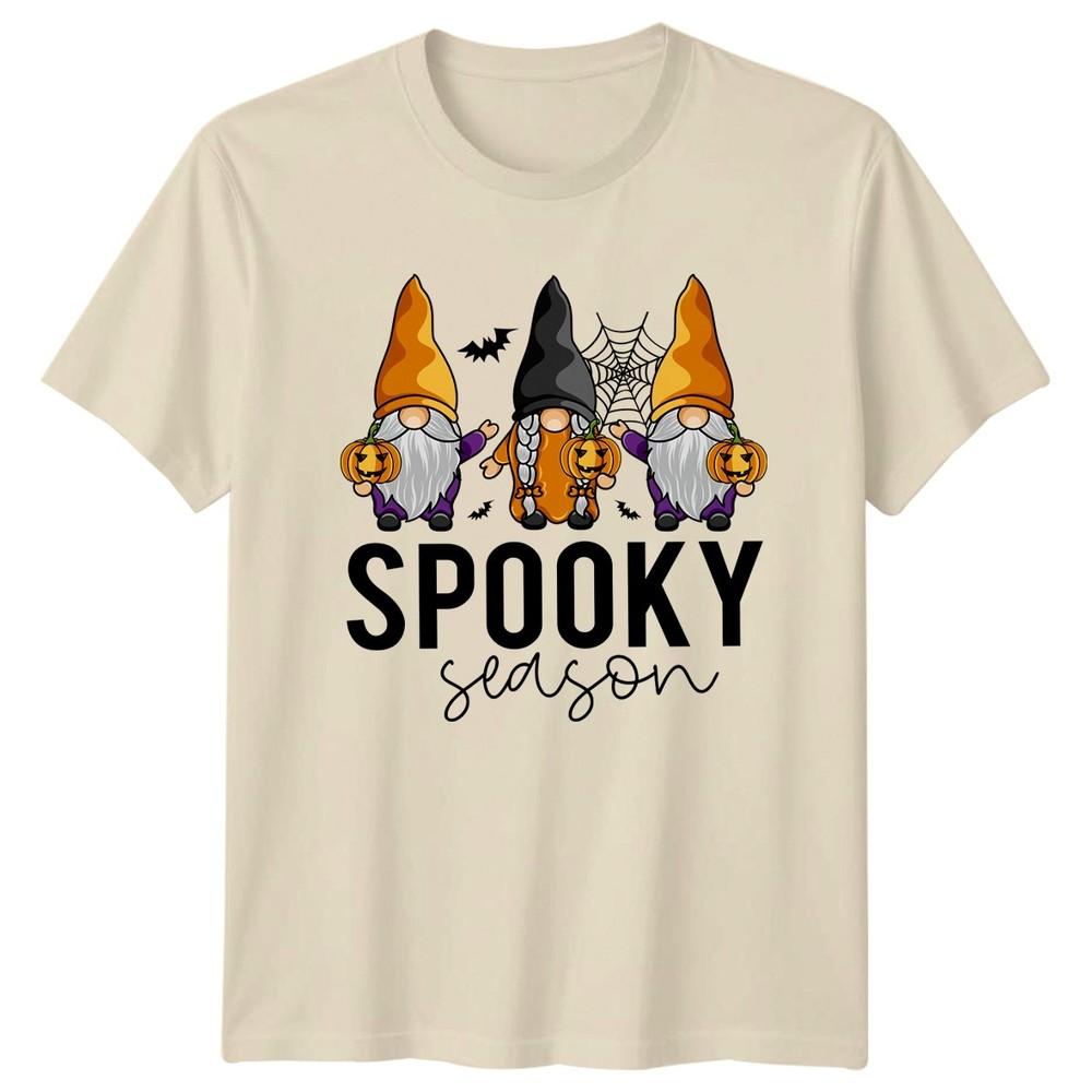 Spooky Season TShirt Gnomes Halloween Gift For Him And Her