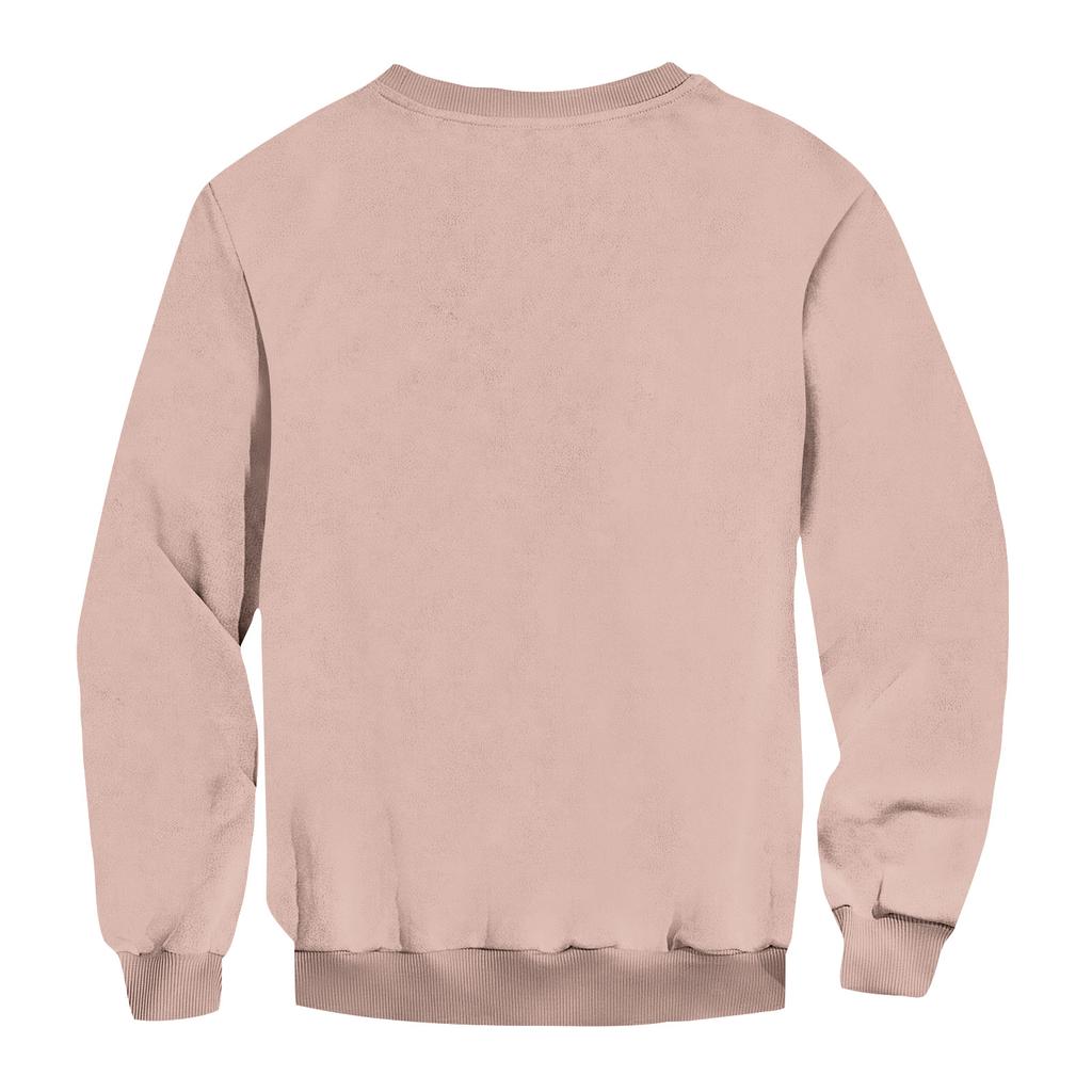 Men's Casual Sweatshirt With Fun Film-Themed Print