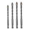 6/8/10/12mm Four Edge Saw Tooth Eccentric Drill Bit Serrated Eccentric Drill Bit Multifunction High Hardness Tool