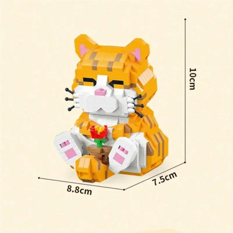 Small Blocks Diy Construction Plaything Husky Shiba Inu Bully Animal Dog Corgi Micro Blocks Kids Gifts Girls Birthday Present Pet Shop Moyu