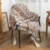 Navajo Sonnenplaid, Verdickte gestrickte Bohodecke, Büro-Nickerchen Klimaanlagendecke, Sofadecke, Babydecke