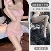 Sex underwear sexy hip skirt pure lace perspective flirting pajamas hip suit women