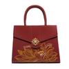 2025 Spring New Niche Handbag, New Chinese Style Embroidery, High-End Mom Bag, Single Shoulder Crossbody Tote Bag for Women