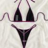 Exclusive For The New Thong Gem Triangle Swimsuit, Sexy Split Bikini Bikini Beach