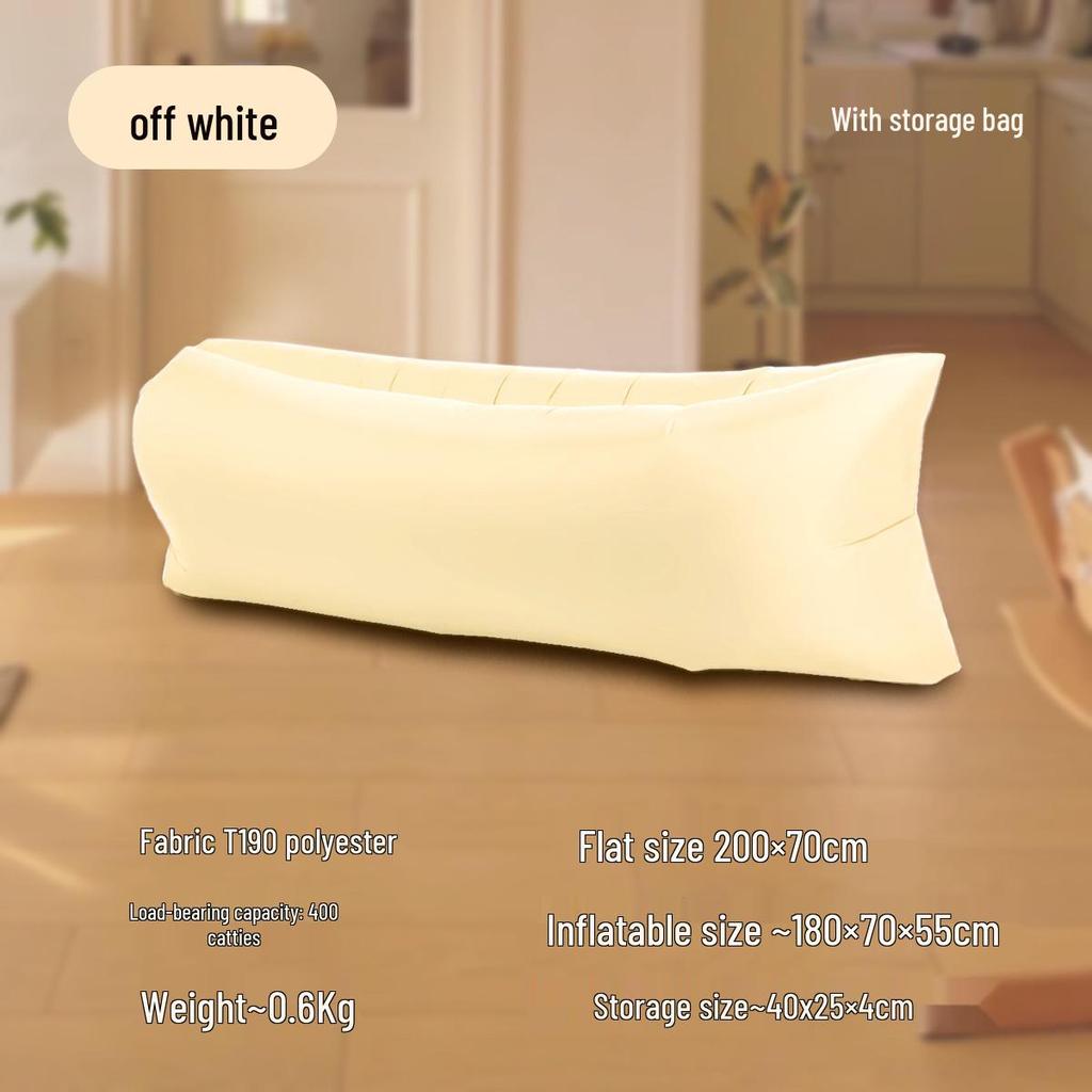 Portable Inflatable Sofa Bed for Outdoor Camping & Beach Lounging