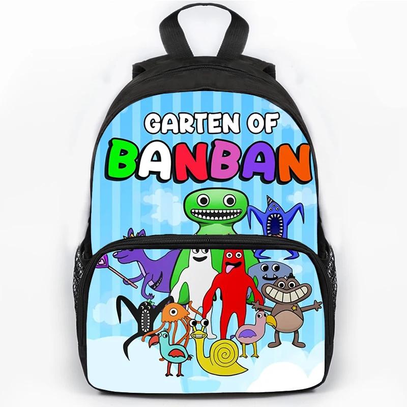 Zaino Scolastico Stampato Garten of BanBan da 16 Pollici per Ragazzi, Borsa di Grande Capacità per Viaggio, Sport, Portatile, Zaini Scolastici per Studenti, Zaino per Libri per Bambini
