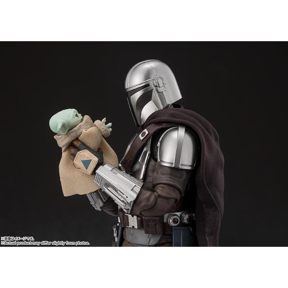 TAMASHII NATIONS S.H. Figuarts Star Wars: The Mandalorian and Grogu (STAR WARS: The Mandalorian A...