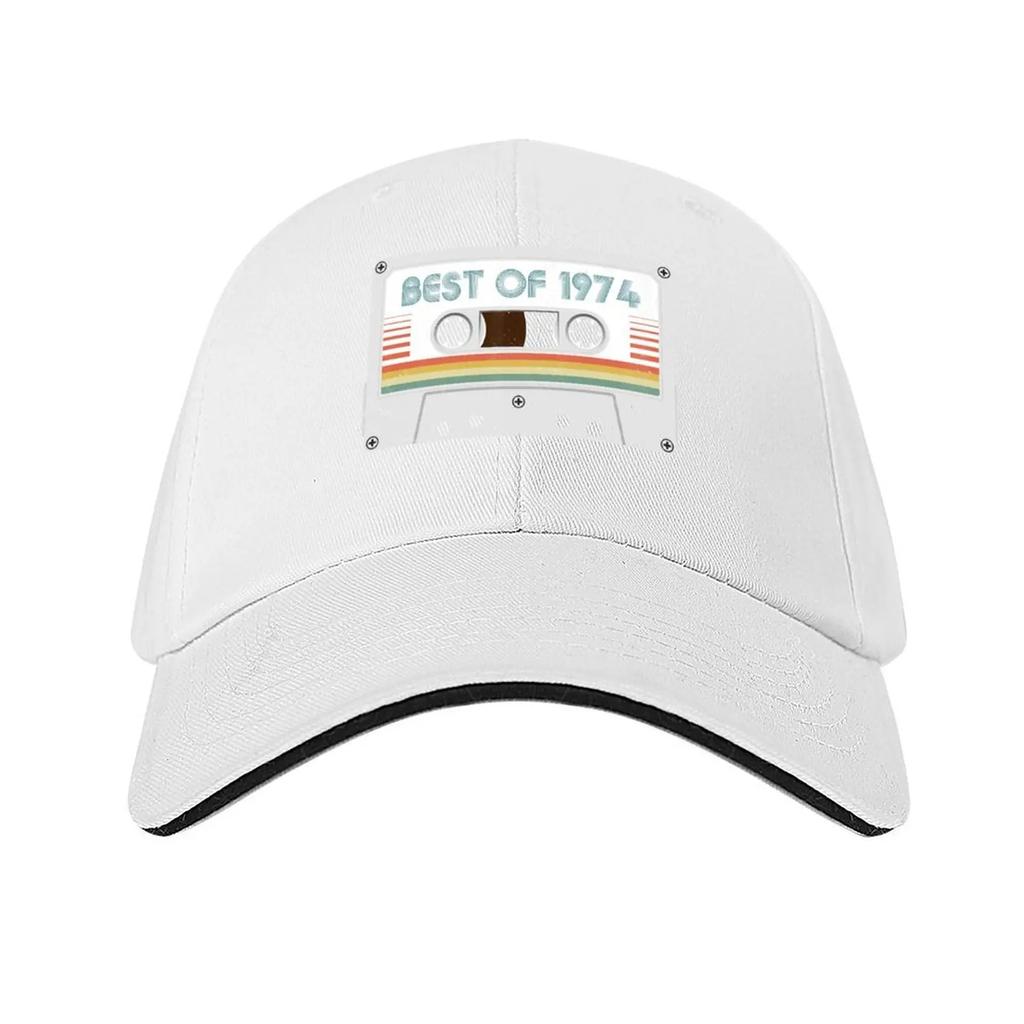 th Birthday Best of Cassette Tape Vintage for Gift Baseball Cap Beach Outing Designer Hat Custom Cap Womens Hats Unisexs