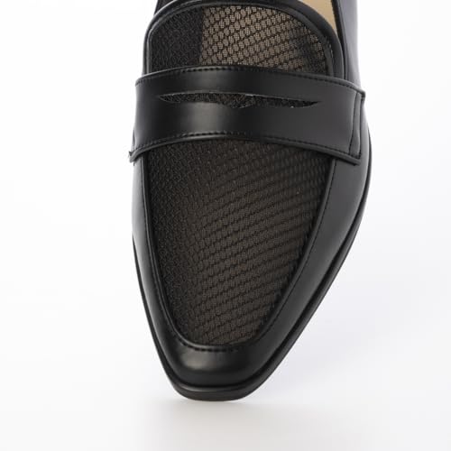 Carino CAUK52017 Dame Loafers, Svart, Størrelse 23.5cm