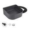 Plastic Heated Water Bowl Hanging Dog Water Bowl Pet Heated Bowl for Rabbits Dogs Cats and All Breed Sizes