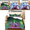 Kpop Demon Hunters Threepiece Bedding Set With Print For Modern Bedroom Decor