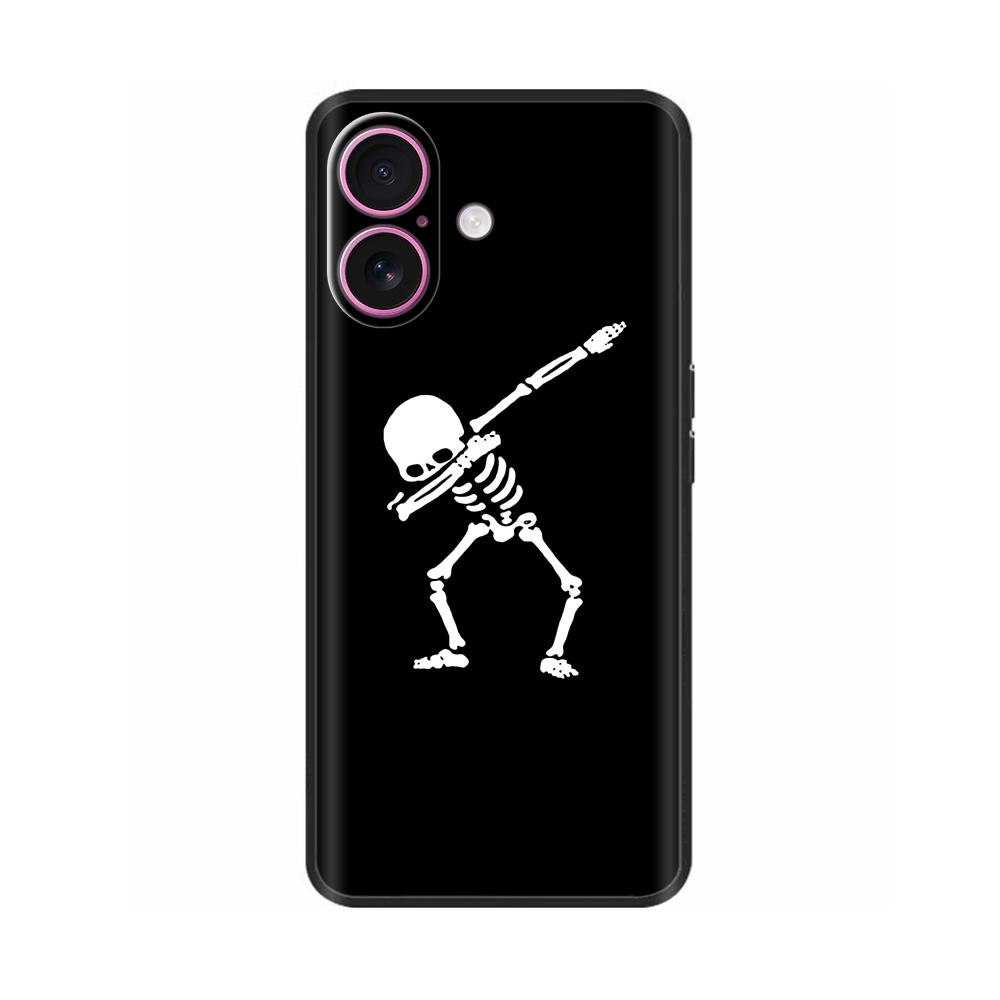 Luxury Shockproof Cover For iPhone 16 Plus Soft Silicone Case For Apple iPhone 16+ 16 Pro Max Bumper Soft Phone Protective Cover