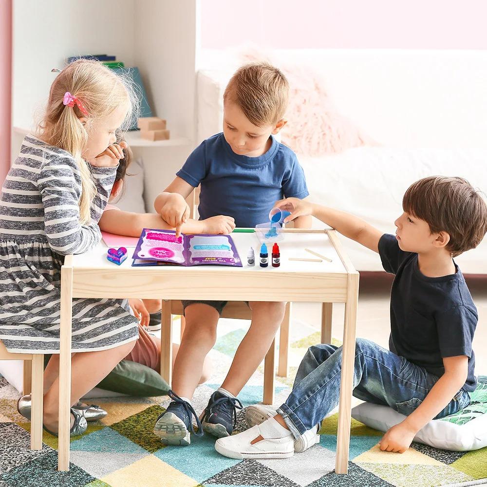 Schleim-Herstellungssets Kinder Wissenschaftsexperiment Spielzeug Schaumstoffkleber Schleim Diy Handgemachter Schleim Wissenschaftsexperiment